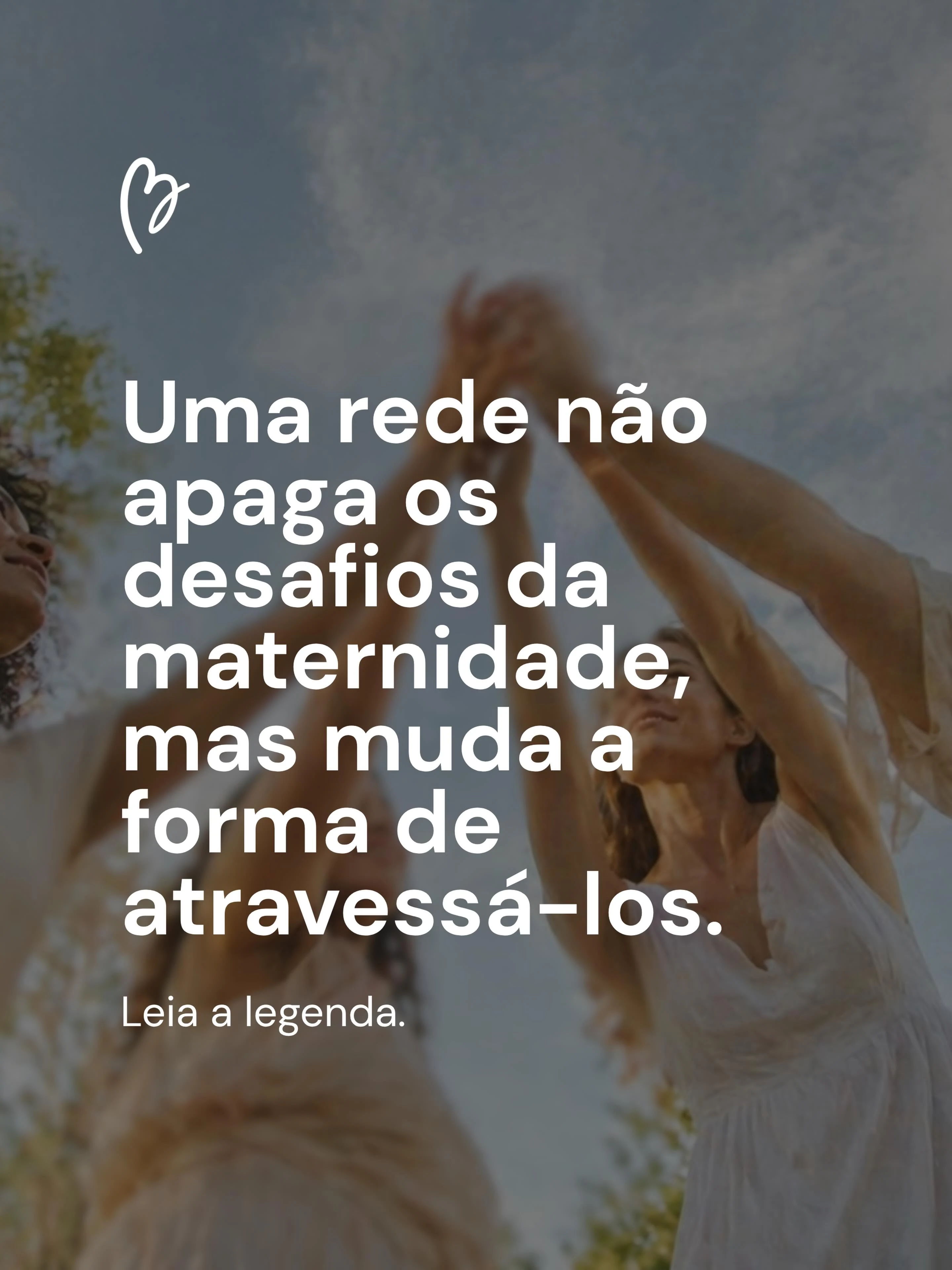 Conteúdo da Eva Maternidade sobre redes de apoio